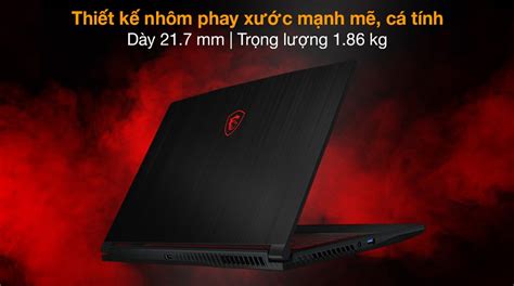 Nh Gi Chi Ti T Laptop Msi Gf Thin Sc Vn