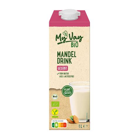 MyVay Bio Mandeldrink Kokonussdrink Dispix Der Discounter Preis Index