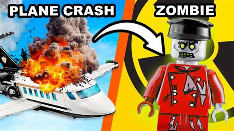 Captain Brave💥 Lego Plane Crashes Youtube