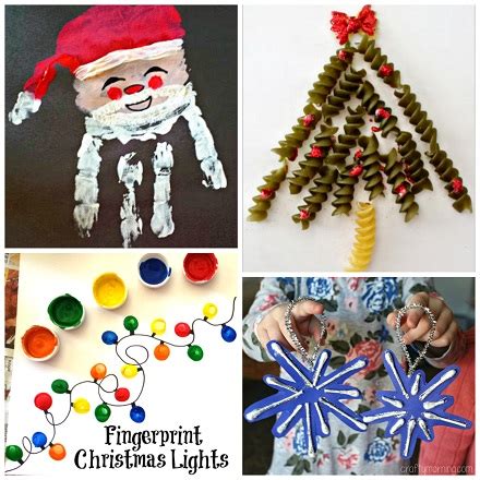 List of Christmas Crafts for Kids to Create - Crafty Morning