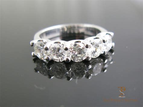 5 stone Diamond Engagement Ring | The Perfect Setting, Inc