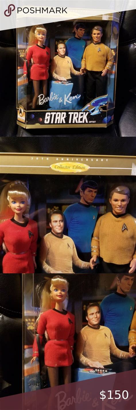 Th Anniversary Barbie Ken Star Trek Gift Set Star Trek Gifts