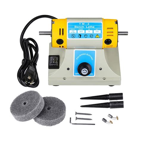 US/EU 350W Adjustable Speed Mini Polishing Machine For Dental Jewelry ...