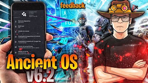 Ancient OS V6 2 Android 12 Redmi Note 8 FPS DESBLOQUEADO E MUITA