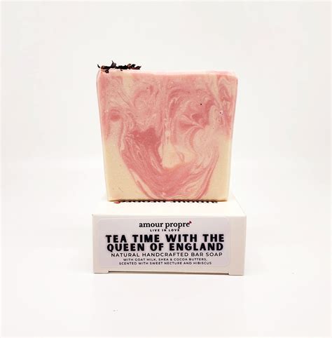 Tea Time With The Queen Of England Goats Milk Handcrafted Bar Soap