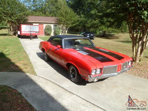 1971 Oldsmobile Cutlass Sx Convertible 455 Matching S Great Condition