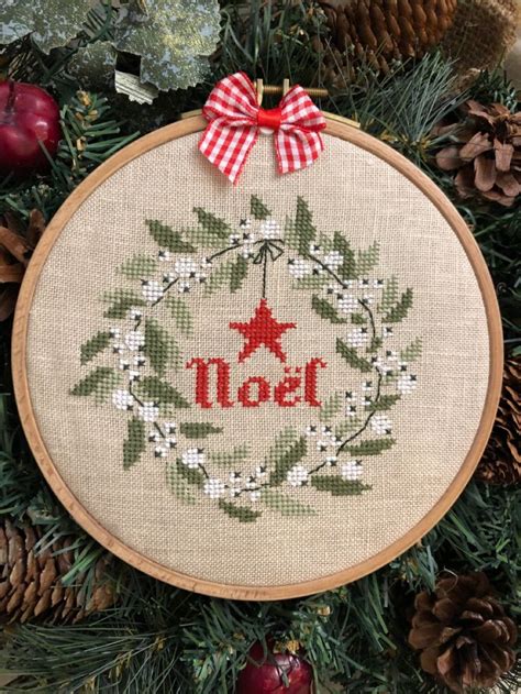 Sal de Noël 2019 Crocette a gogo Christmas cross stitch Cross stitch