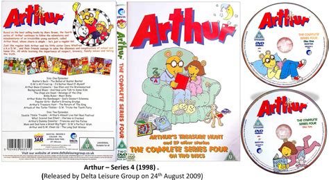 Arthur The Complete Series Four Uk Dvd Cover By Gikesmanners1995 On