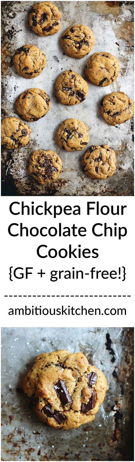 Chickpea Flour Chocolate Chip Cookies Ambitious Kitchen Recipe