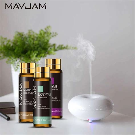 Mayjam Huile Essentielle Humidificateur Avec Compte Gouttes Eucalyptus