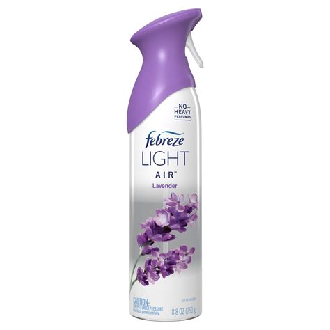 Febreze Light Odor Eliminating Air Freshener Spray Lavender 1 Ct