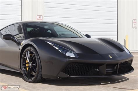 Used 2017 Ferrari 488 GTB Matte Black For Sale (Special Pricing) | BJ ...