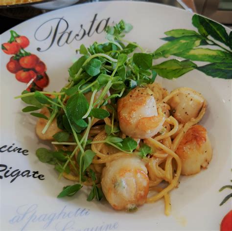 Scallop Pasta – Kilted Chef