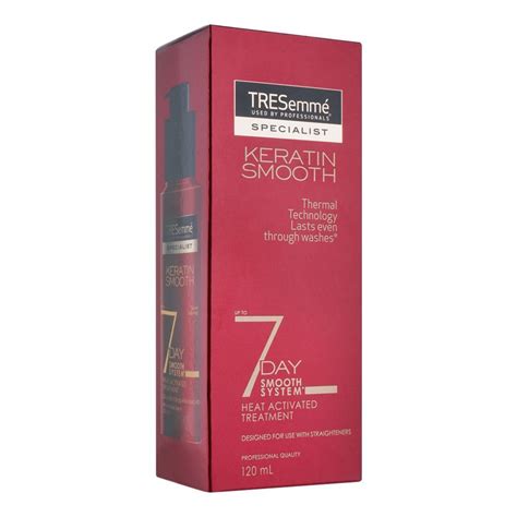 Order Tresemme Keratin 7 Days Smooth Heat Activated Hair Treatment