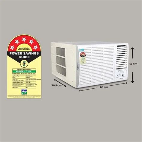 Voltas 185v Vertis Elite 1 5 Ton 5 Star Inverter Window Ac For Home At