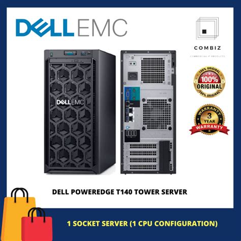 Dell PowerEdge T140 T150 Tower Server 1 Socket Server 1 CPU