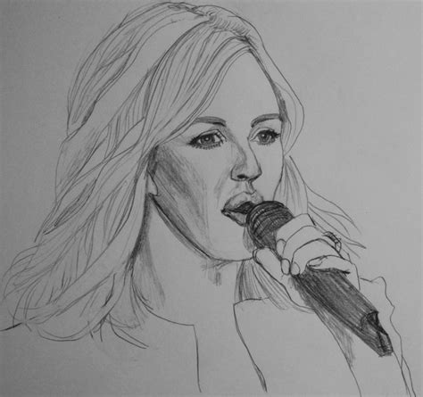 Ellie Goulding Fan Art Drawing Fan Art Drawing Art Drawings Comic