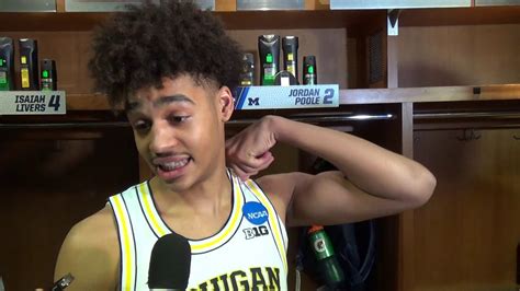 Video: Jordan Poole talks game-winning shot | UM Hoops.com