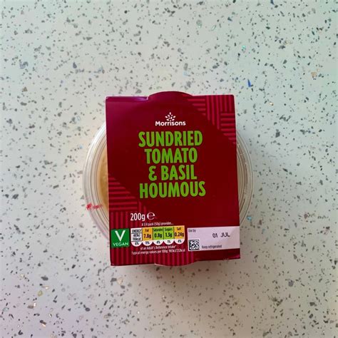 Morrisons Sundried Tomato And Basil Houmous Review Abillion