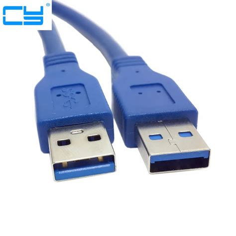 New Super Usb 3 0 Standard A Type Male To Male Cable 0 3m 0 6m 1m 1 5m 2m 3m 5m In Computer