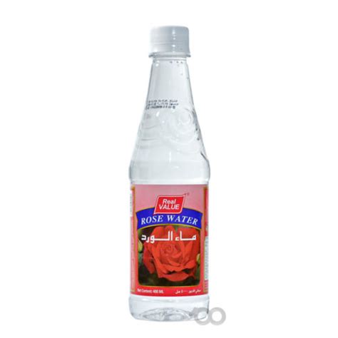 Real Value Rose Water 400ml Delice Store