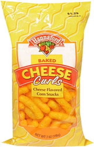 Hannaford Baked Cheese Curls - 7 oz, Nutrition Information | Innit