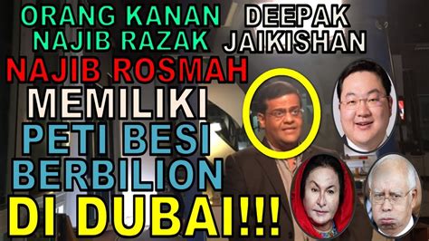 GILA Najib SEMBUNYI RM100 BILLION Duit Rakyat Di DUBAI YouTube