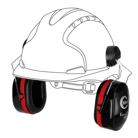 InterEX! Helmet Mounted Ear Defenders - DL Supplies