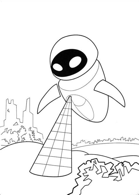 Wall E Coloring Pages 4 Páginas Para Colorear Disney Páginas Para