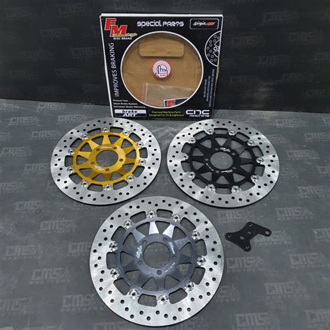 Jual Disc Piringan Cakram Depan Cnc Mm Fm Racing Kawasaki Ninja Ss