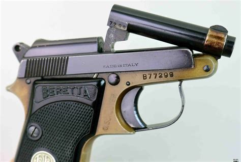 Gun Store Bunker Ego Sum Bellum Pistola Beretta Mod Brevetto