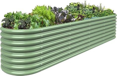 Btdvr 9ftl×2ftw×15fth Raised Garden Bed Outdoor For Vegetable 9