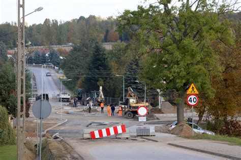 Trwa Budowa Ronda W Kowali Inwestycja Powiatu Do Ko Ca Grudnia