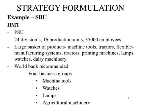 Ppt Strategy Formulation Powerpoint Presentation Free Download Id 5318519