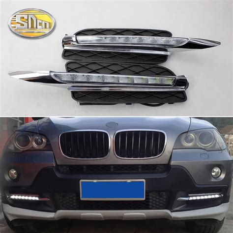 2PCS LED Daytime Running Light For BMW X5 E70 2007 2008 2009 2010