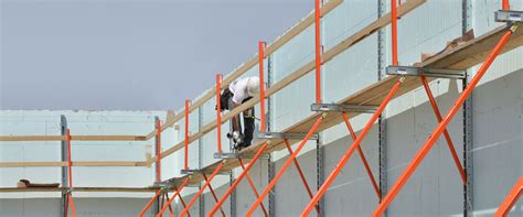 Icf Bracing Systems For Insulated Concrete Bracing Forms Plumwall