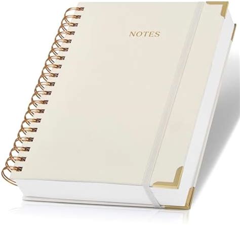 Amazon.com : Aesthetic Thick Spiral Notebook Journal For Women in B5 ...