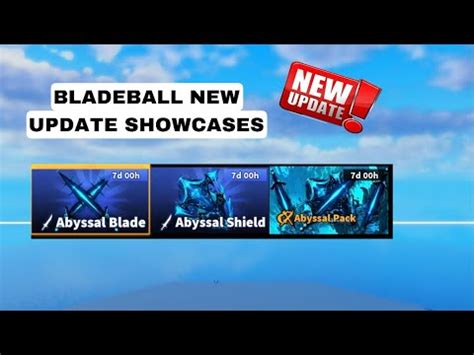 SHOWCASING THE NEW ABYSSAL PACK IN BLADE BALL NEW UPDATE ROBLOX YouTube