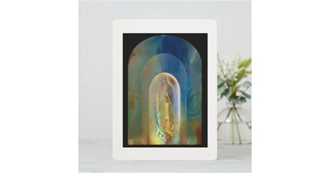 Prayer To Our Lady Of Guadalupe Invitation Zazzle