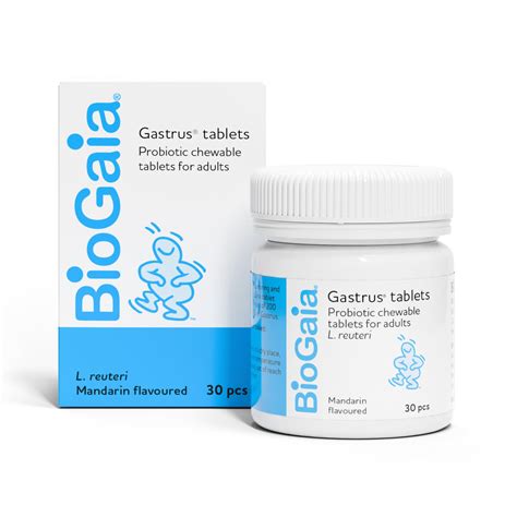 Mua Biogaia Gastrus Advanced Probiotic Chewable For Gut Health Dual