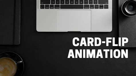 Tutorial For Card Flip Animation With Html And Css Youtube