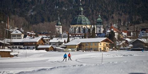 König Ludwig Loipe Naturpark Ammergauer Alpen Langlauf