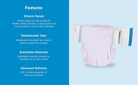 Amazon Presto Ultimate Absorbency Stretchable Incontinence Diapers