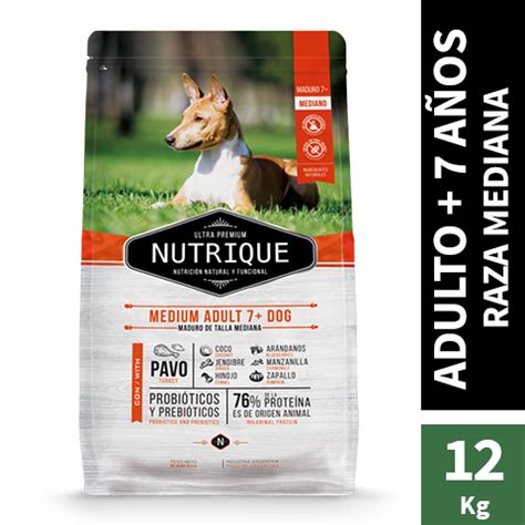 Alimento Para Perro Nutrique Adulto A Os Raza Mediana X Kg