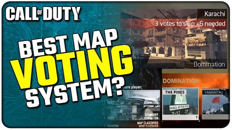 Map Voting Needs To Return To Call Of Duty Youtube