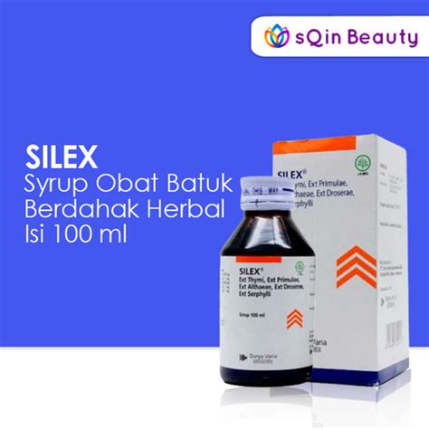 Jual Silex Syrup Obat Batuk Berdahak Herbal 100 ML Cough Flu