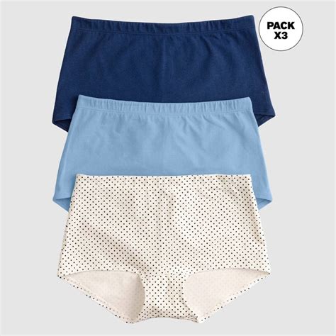Calzón pack bikini Pack de de Algodón para Mujer LEONISA LEONISA falabella
