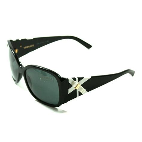 Versace Versace Black And White Ribbon Sunglasses Mod 4171 Gb1 87 59 15 135 3n Versace Mod