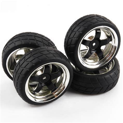 Spoke Rc Car Tires Rims Scale On Road Car For Hpi Himoto Ebay