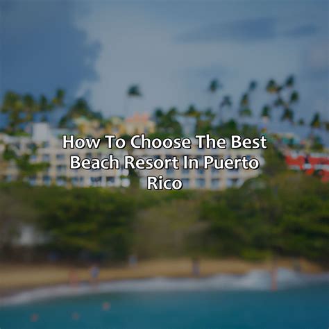 Beach Resorts In Puerto Rico - Krug